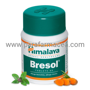 Bresol 60 tabletek Himalaya, alergia, astma, zapalenie oskrzeli