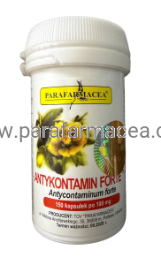 Antykontamin FORTE™ 150 kapsułek 100 mg PARAFARMACEA
